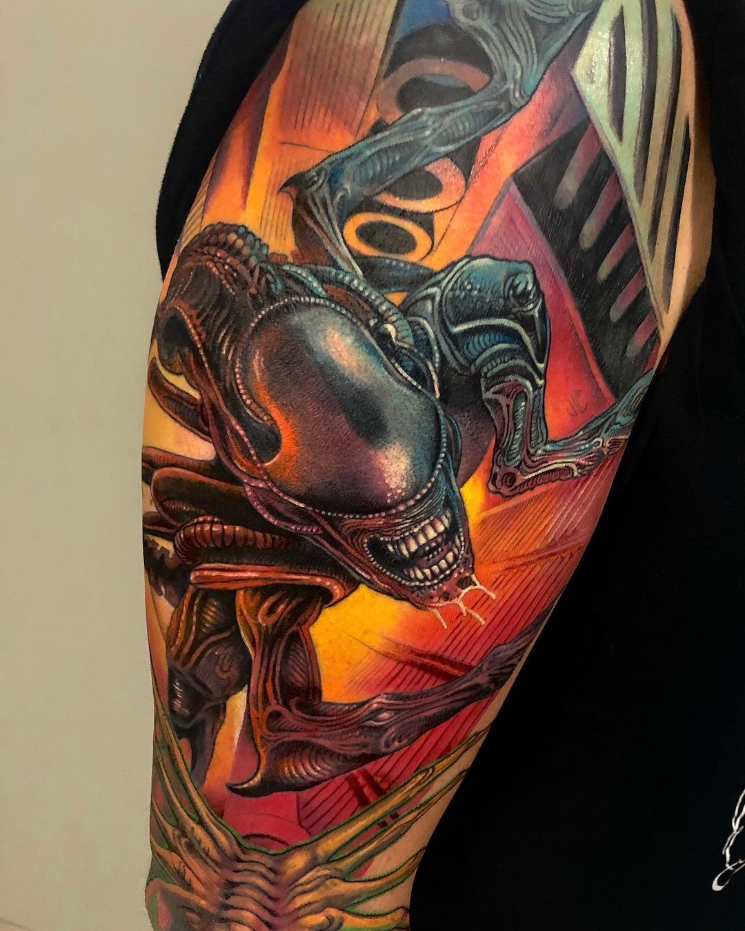 Tatuaje de Alien